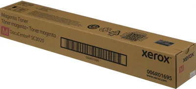 Тонер-картридж Xerox 006R01695, малиновый, 3000 стр., для SC2020