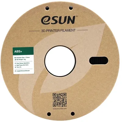 Пластик для 3D-печати ESUN ABS+175B1P1, ABS+, 1.75мм, 1кг, 1цв.