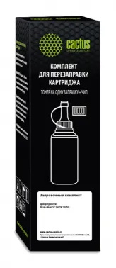 Тонер Cactus CS-RK-SP150HE, черный, 80г, с чипом, для Ricoh SP 150/150SU