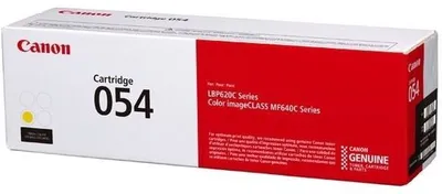 Картридж лазерный Canon 054Y 3021C002/003 желтый бар.в компл. (1200стр.) для Canon MF645Cx/MF643Cdw/MF641Cw/LBP623Cdw/621Cw