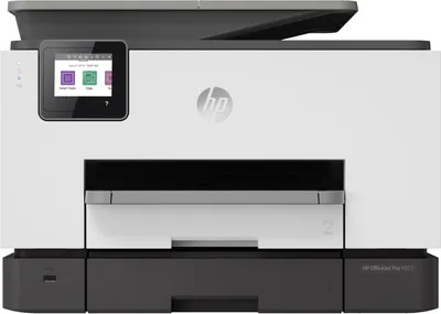 МФУ струйное HP Officejet Pro 9023 AiO (1MR70B), A4, цветной, до 24 стр/мин. (ч/б) до 20 стр/мин. (цвет), скан. до 15 стр/мин. (ч/б) 8 стр/мин. (цвет), 1200x1200dpi, USB, RJ-45, Wi-Fi, Air Print