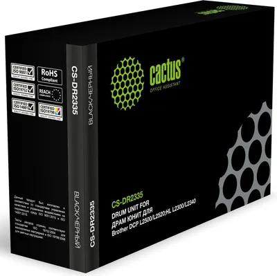 Фотобарабан Cactus CS-DR2335, черный, 12000стр, для Brother DCP L2500/HL L2300/MFC L2700