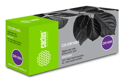Блок фотобарабана CACTUS CS-DR1095, черный, 10000стр., для Brother DCP/HL