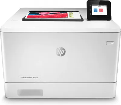 Принтер лазерный HP Color LaserJet Pro M454dw (W1Y45A#B19), А4, цветной, печ. до 27 стр/мин., 600 x 600 dpi, USB, RJ-45, Wi-Fi, BlueTooth, Air Print, Mopria