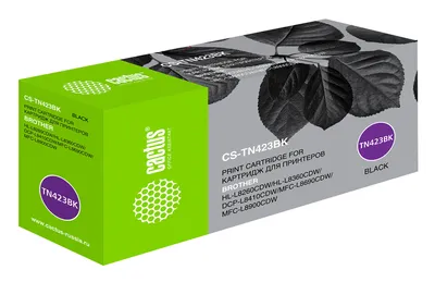 Картридж лазерный CACTUS CS-TN423BK, черный, 6500 стр., для Brother
