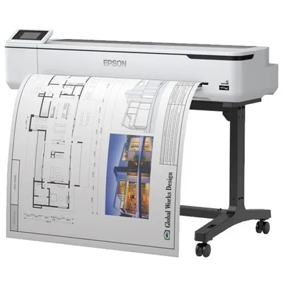 Плоттер Epson C11CF12301A0, SureColor SC-T5100, A0, 36", 1200×2400 dpi
