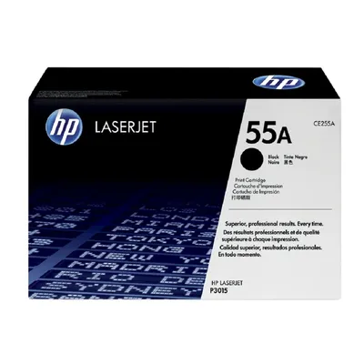 Картридж HP CE255A (55A), для LaserJet P3010/P3011/P3015, черный, 6000 стр.