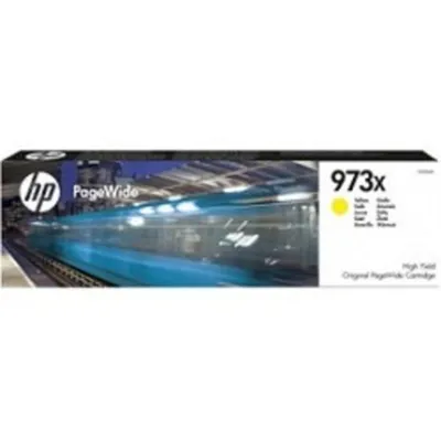 Картридж Hewlett-Packard HP 973X Yellow (Желтый) 7000 стр, Pagewide 452dw/477dw & P55250dw/MFP P57750dw