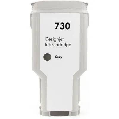 -/ Струйный картридж NV Print 730 (NV-P2V72A) Gray для HP DesignJet T1700, T1600, T2600 (300 мл) совместимый