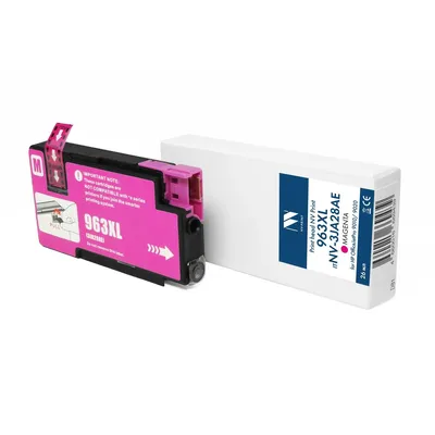 NV-3JA28AE Струйный картридж NVP 963XL (NV-3JA28AE) Magenta для HP OfficeJetPro 9010/9020 (26 мл)  совместимый  (прошивка