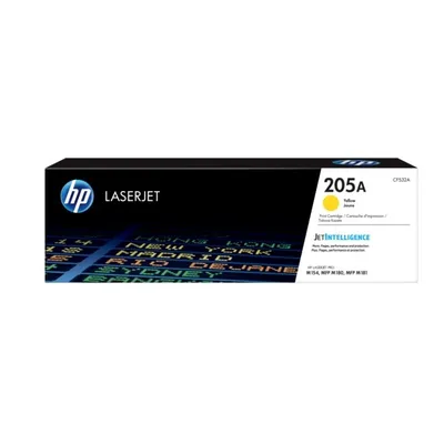 Тонер-картридж HP CF532A (205A), жёлтый, 900 стр.