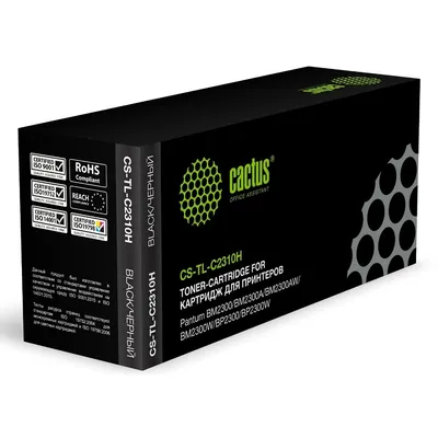 Картридж лазерный Cactus CS-TL-C2310H TL-C2310H черный (1600стр.) для Pantum BM2300/BM2300A/BM2300AW/BM2300W/BP2300/BP2300W с чипом