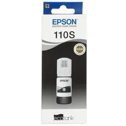 Чернила EPSON C13T01L14A, 110S, черный, 40мл
