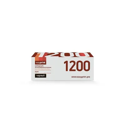 Тонер-картридж Easyprint LK-1200, для Kyocera, 3000 стр., чёрный