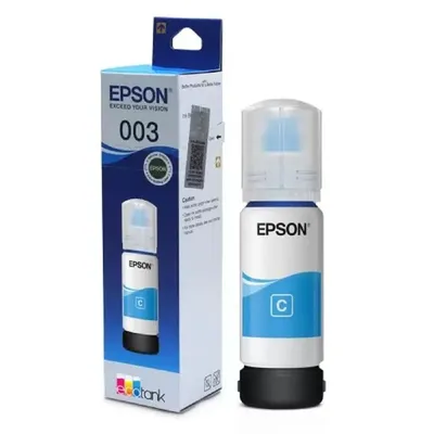 Чернила Epson 003 C13T00V298, 65 мл, голубой