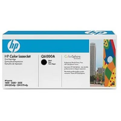 Картридж HP Q6000A (124A), черный, 2500 стр.