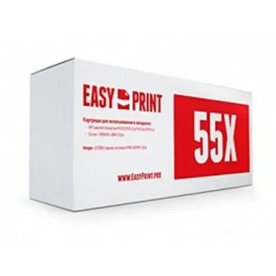 Картридж EasyPrint LH-55X, повышенной ёмкости, для HP P3015/Canon LBP6750dn
