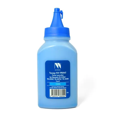 Тонер NV Print NV-Kyo5140-Type2-85gC, Kyocera TK-5140, Cyan, 85г