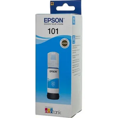 Чернила Epson C13T03V24A, голубые, 70мл, для EcoTank L4150/L4160/L6160/L6170/L6190