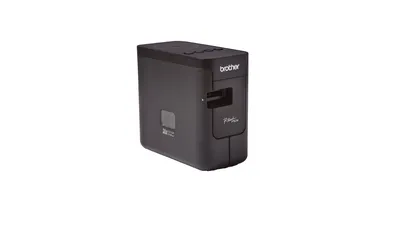 Принтер для наклеек Brother P-Touch PT-P750W (ленты TZe, HSe 3,5/6/9/12/18/24 мм, 30 мм/с, 180х360т/д, автообрез. с полуобрезкой, печать ШК, USB2.0, WiFi, NFC, Wi-Fi Direct, БП, USB-кабель, ПО, лента 24мм/4м, замена PT-2430PC)