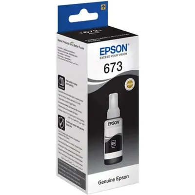 Чернила Epson C13T67314A, 70мл, черный, для L800/L805/L810/L850/L1800