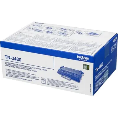 Картридж Brother TN3480, чёрный, 8000 стр.