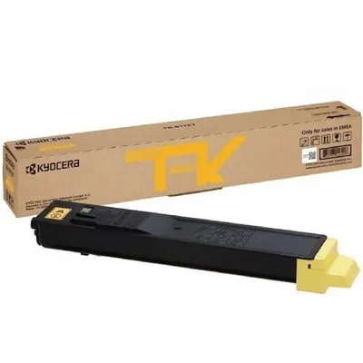 Тонер-картридж для (TK-8115Y) KYOCERA M8124cidn/M8130cidn (6K) желтый UNITON Premium GREEN LINE (Eco Protected)
