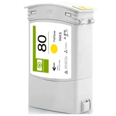 NV-C4848A Струйный картридж NV Print 80 (NV-C4848A) Yellow для HP DesignJet 1050c, 1055cm  (400 мл) совместимый