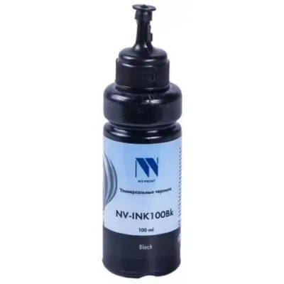 Чернила NV PRINT универсальные на водной основе NV-INK100BkBr для аппаратов Brother DCP-T220, DCP-T310, DCP-T420W, DCP-T425W, DCP-T510W, DCP-T520W, DCP-T710W, DCP-T720DW, DCP-T820DW, MFC-T810W, MFC-T9
