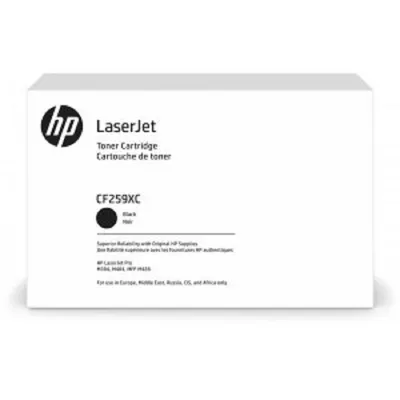 CF259XC - Тонер-картридж 59X для HP LJ M304/M404/MFP M428, 10К (O) чёрный CF259XC (белая коробка)  от 20 т.р.