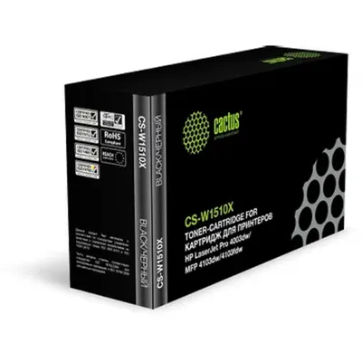 Картридж Cactus CS-W1510X_DP, W1510X черный, 9700стр.