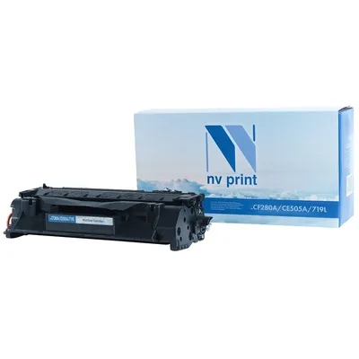 Картридж лазерный NVPrint совместимый NV-CF280A/CE505A/NV-719L для HP LaserJet Pro 400 MFP M425dn/400 MFP M425dw/400 M401dne/400 M401a/400 M401d/400 M401dn/400 M401dw/P2035/P2035n/P2055/P2055d/P2055dn/P2055d/Canon LBP-6300dn/LBP-6650dn/MF5840dn/MF5880dn (2700k)
