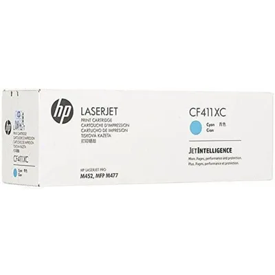 Тонер-картридж HP 410X Cyan для CLJ Pro M377dw/M452nw/M452dn/M477fnw/M477fdn/M477fdw Contract (5000 стр) ( CF411XC )