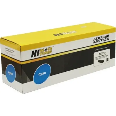 Картридж Hi-Black 4629751, для HP CLJ CP5520/5525/Enterprise M750, C, 15K