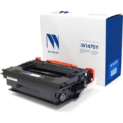 Картридж лазерный NV-Print NV-W1470Y, для HP LJ M611/M612/M634/M635/M636, черный, 42000 стр.