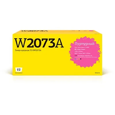 T2  W2073A  картридж TC-HW2073A для HP Color Laser 150a/150nw/MFP 178nw/MFP 179fnw (700 стр.) пурпурный, с чипом