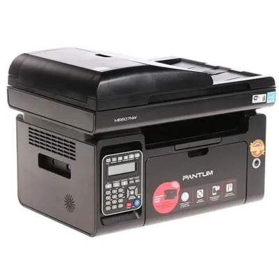 МФУ Pantum M6607NW, лазерный, монохромный, A4, 22 стр/мин, Wi-Fi, LAN, USB