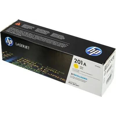 Картридж HP CF402A (201A), жёлтый, 1400 стр.