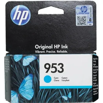 <071429> Картридж струйный HP 953 (F6U12AE) для HP OJP 8710/8715/8720/8730/8210/8725, голубой [F6U12AE]
