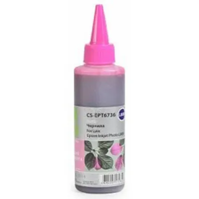 Чернила CACTUS CS-EPT6736, светло-пурпурный, 100мл, для Epson L800/L805/L1800
