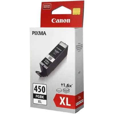 Струйный картридж Canon Pixma iP7240/iX6840/MG5440/MX924 PGI-450PGBK (6434B001) XL Black (0.500k/22м, шт