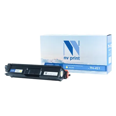 Картридж лазерный NV-Print NV-TN-421Y, для Brother HL-L8260/MFC-L8690/DCP-L8410, желтый, 1800 стр.