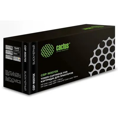 Картридж лазерный Cactus CSP-W2070X_DP, черный, для HP Color Laser 150a