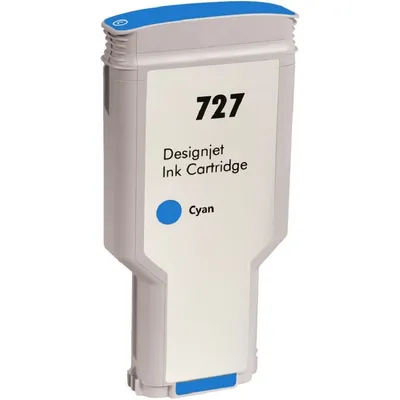 -/ Струйный картридж NV Print 727 (NV-F9J76A) Cyan для HP DesignJet T920/T930/T1500/T1530/T2500/T2530 (300 мл) совместимый