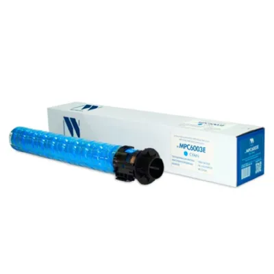 Картридж NVPrint совместимый NV-MPC6003E Голубой для Ricoh Aficio-MPC4503/MPC4504/MPC5503/MPC5504/MPC6003/MPC6004 (22500k)