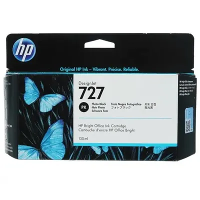 Картридж HP 727 Photo Black для Designjet T920/T930/T930PS/T1500/T1530/T1530PS/T2500/T2530/T2530PS 130-ml ( B3P23A )