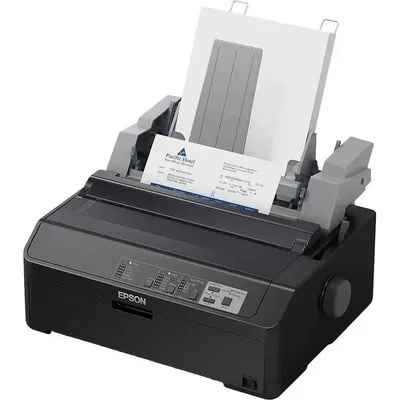 Принтер матричный Epson FX-890II черно-белая печать, A4, цвет черный [c11cf37402]