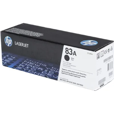 CF283A - 1/2 AF Картридж лазерный HP 83A оригинальный, черный (1 500 стр.) для LaserJet Pro M201, MF, CF283A - 1/2 AF