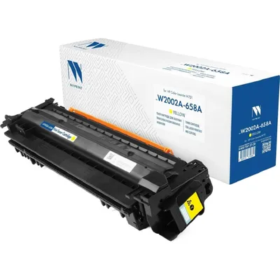Картридж NVPrint совместимый NV-W2002A 658A Yellow для HP Color LaserJet M751 (6000k)