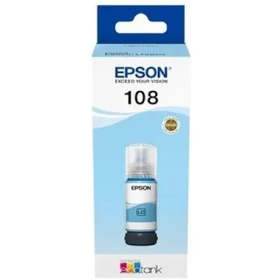 Контейнер EPSON T09C тип 108 со светло-голубыми чернилами для L8050/L18050, 70 мл (7200 стр.)
